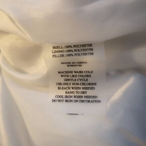 Three Hearts Ladies Black & White Animal Print Puffy Vest - Picture 4 of 8